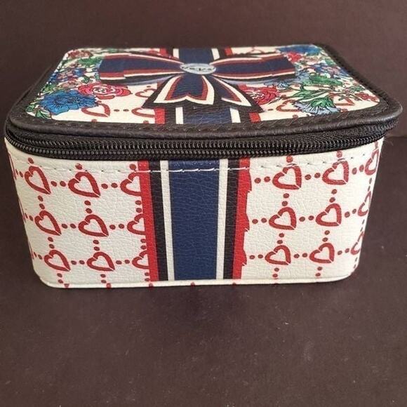 Brighton Be Your Kind of Beautiful Zip Around Jewelry Travel Case Vacation - Picture 3 of 8